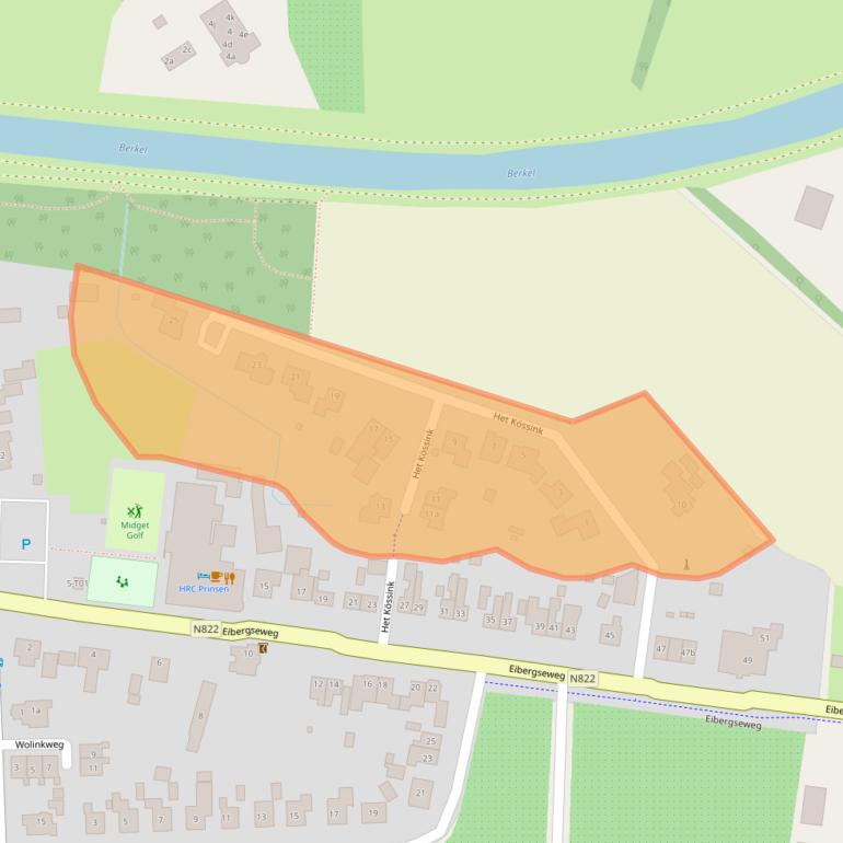 Kaart van postcodegebied 7273ST.