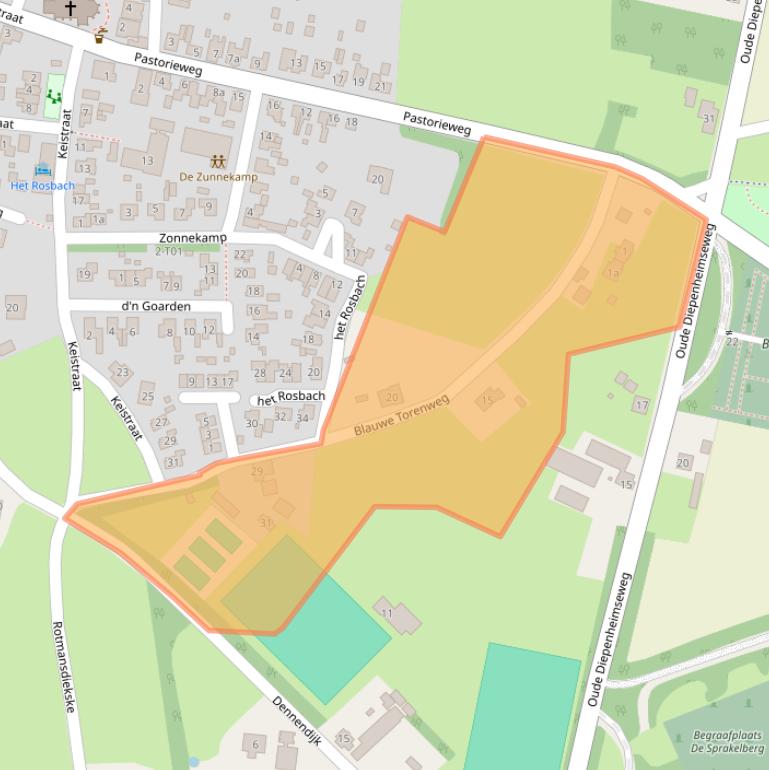 Kaart van postcodegebied 7274AT.