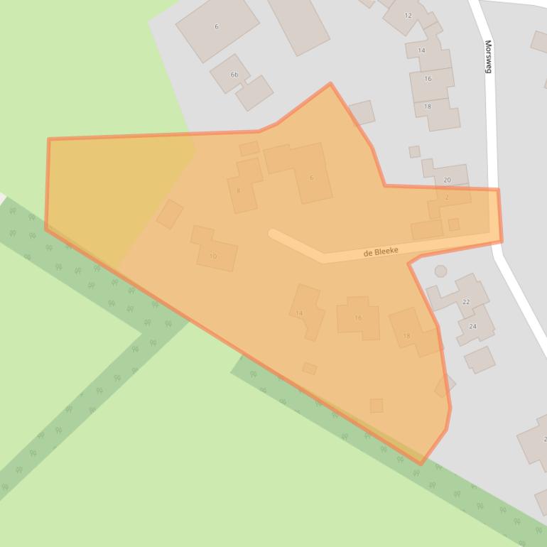 Kaart van postcodegebied 7274BD.