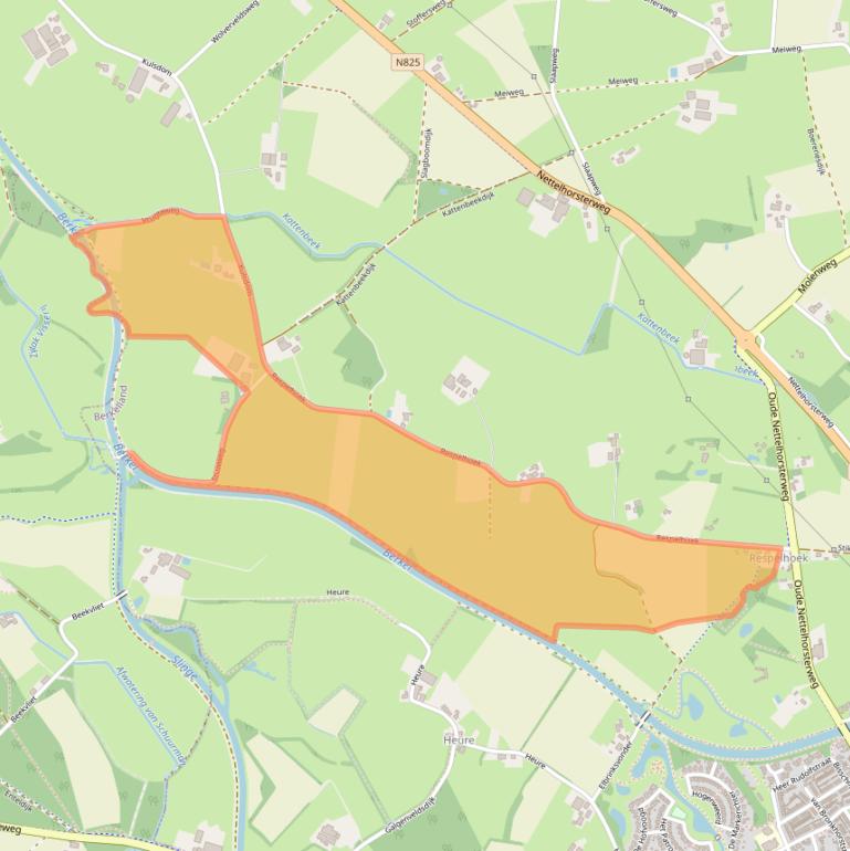 Kaart van postcodegebied 7274EL.