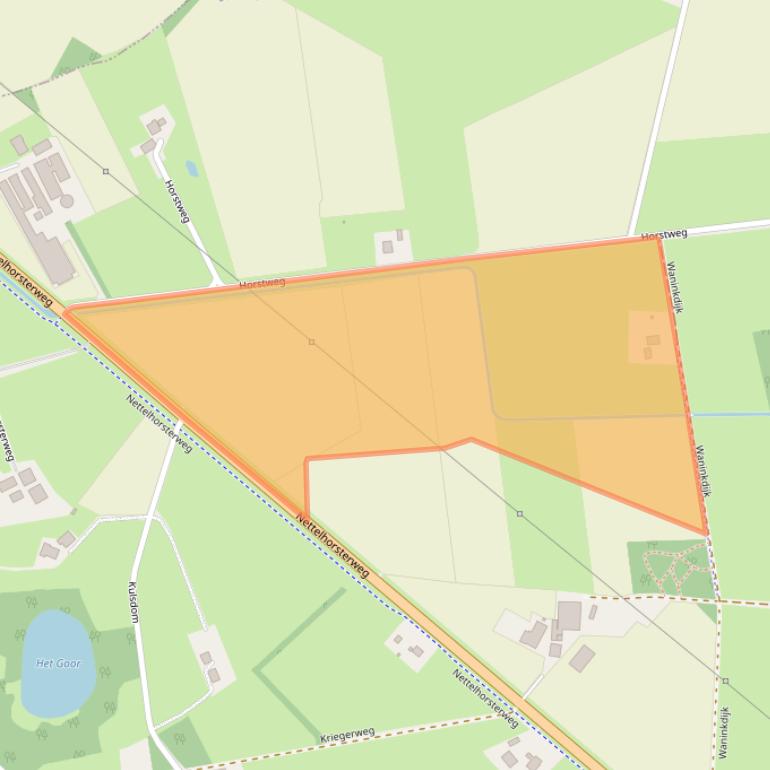 Kaart van postcodegebied 7274GD.