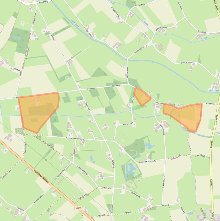 Kaart van postcodegebied 7274GE.
