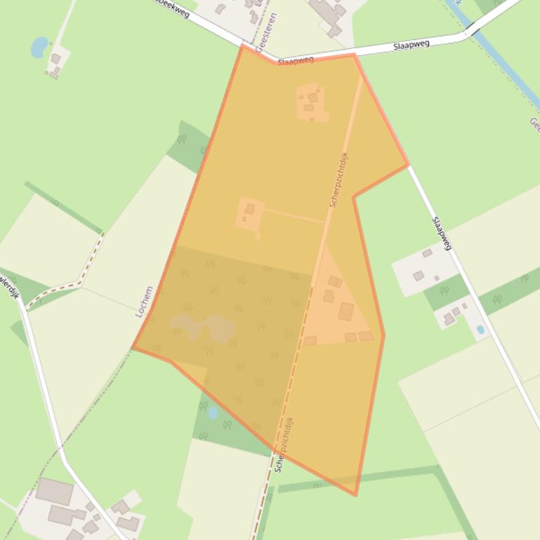 Kaart van postcodegebied 7274GH.