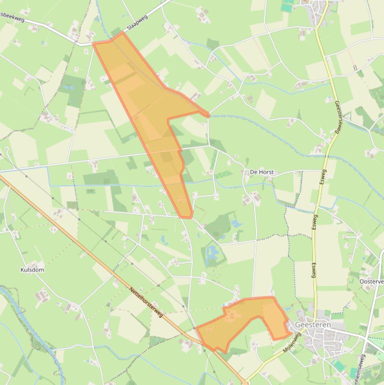 Kaart van postcodegebied 7274GL.