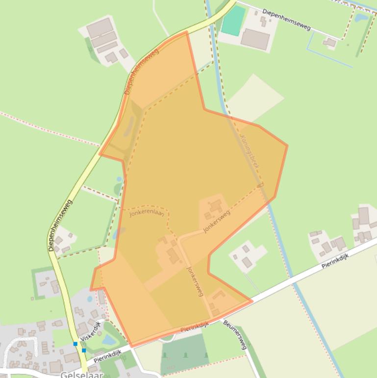 Kaart van postcodegebied 7275AV.