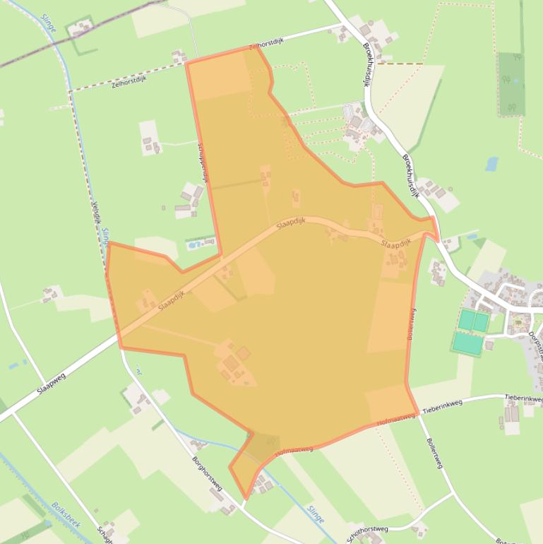 Kaart van postcodegebied 7275CH.