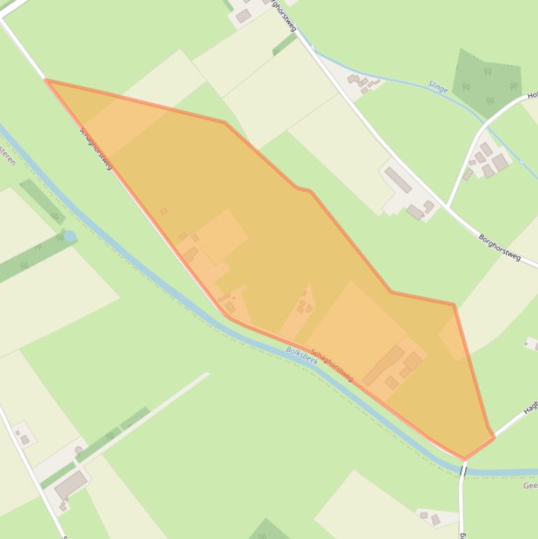 Kaart van postcodegebied 7275CK.