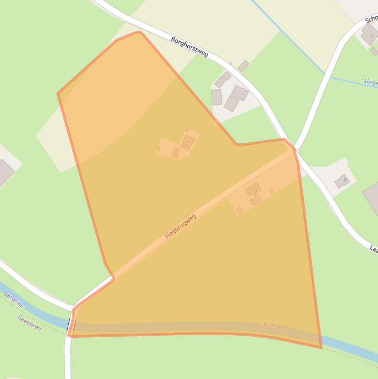 Kaart van postcodegebied 7275CP.