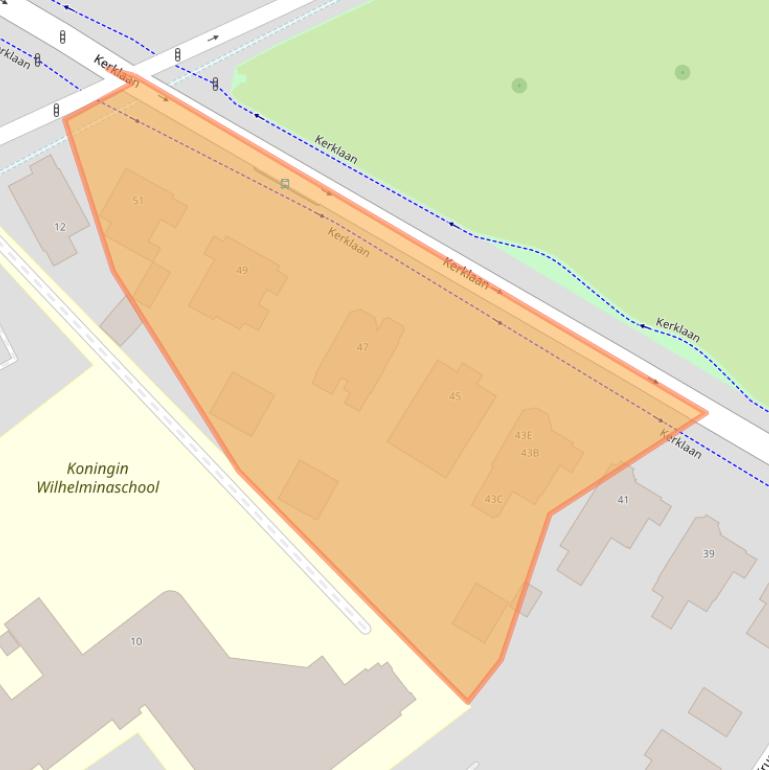 Kaart van postcodegebied 7311AD.