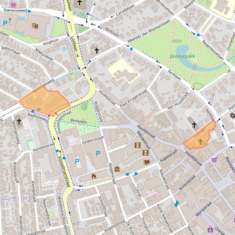 Kaart van postcodegebied 7311AK.