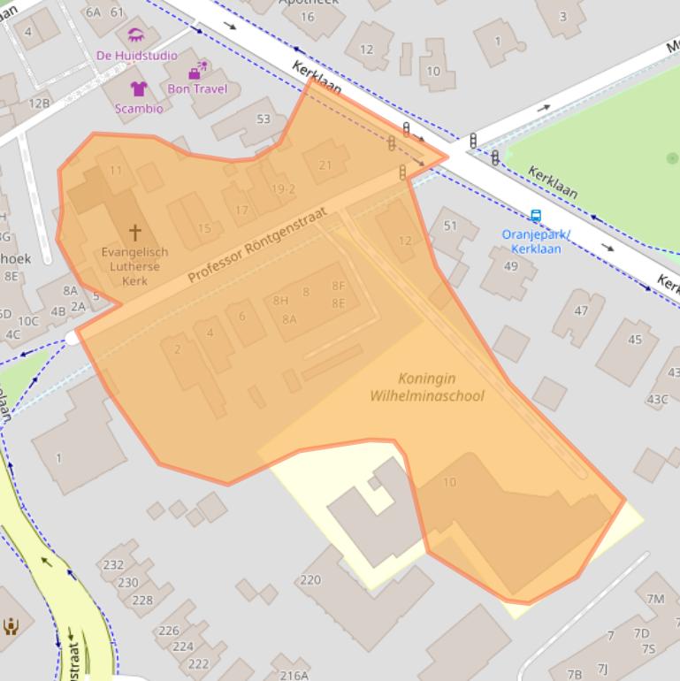 Kaart van postcodegebied 7311AM.