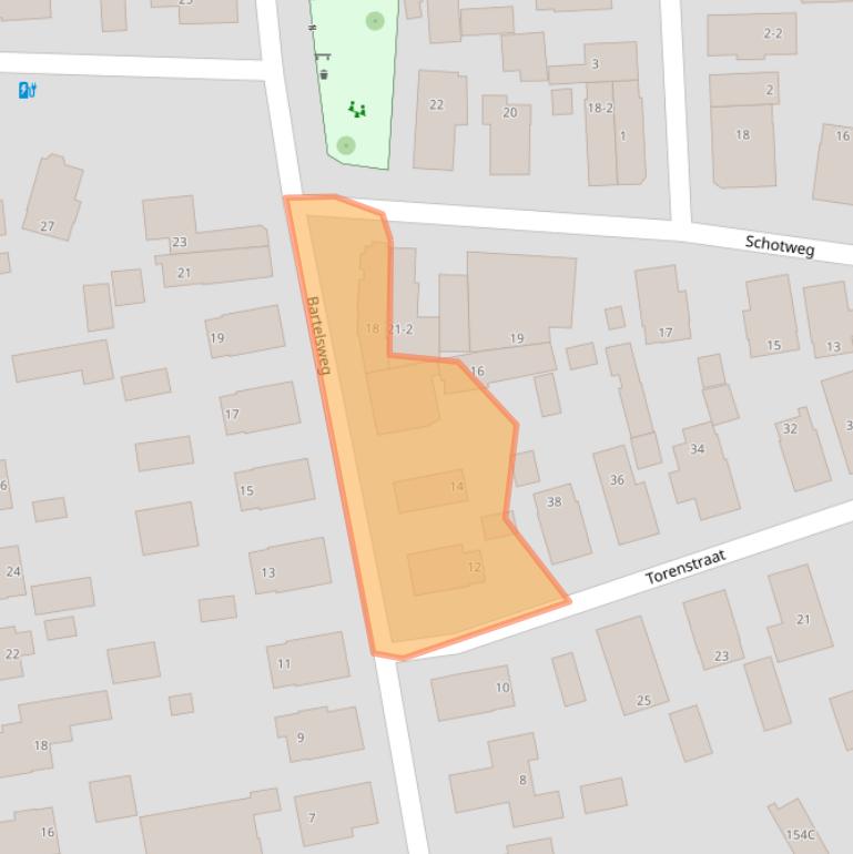 Kaart van postcodegebied 7311DK.