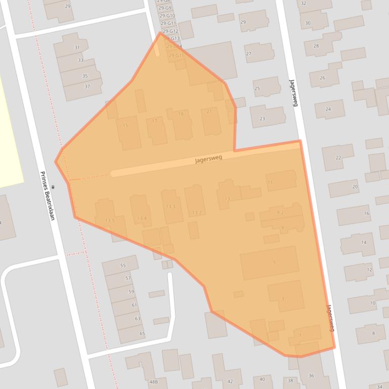 Kaart van postcodegebied 7311DP.