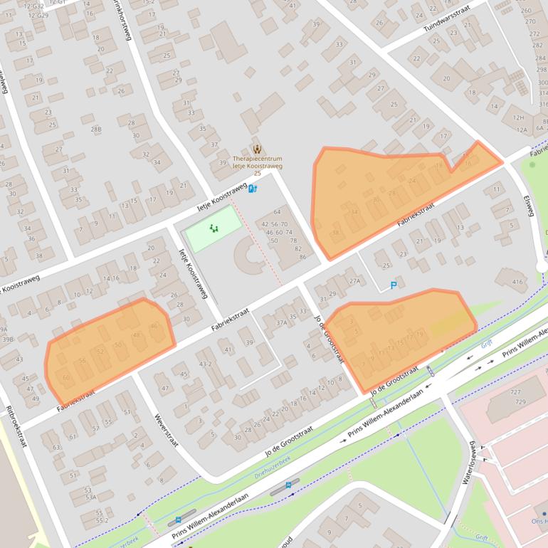 Kaart van postcodegebied 7311GP.