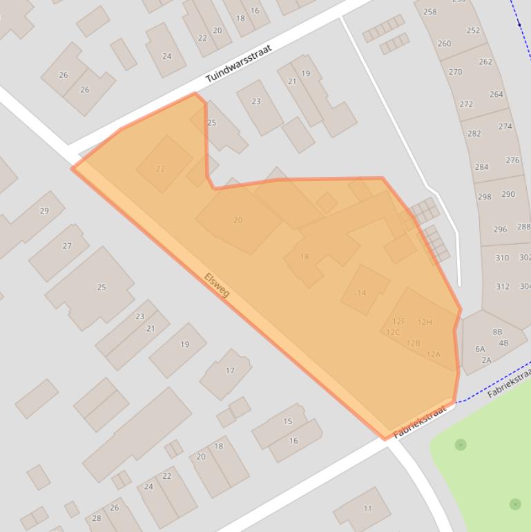 Kaart van postcodegebied 7311GW.