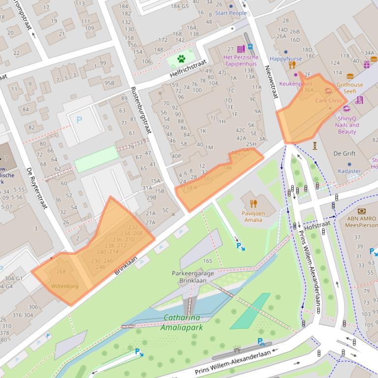 Kaart van postcodegebied 7311JD.