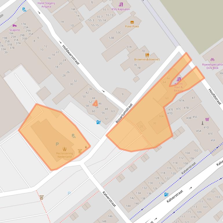 Kaart van postcodegebied 7311JR.