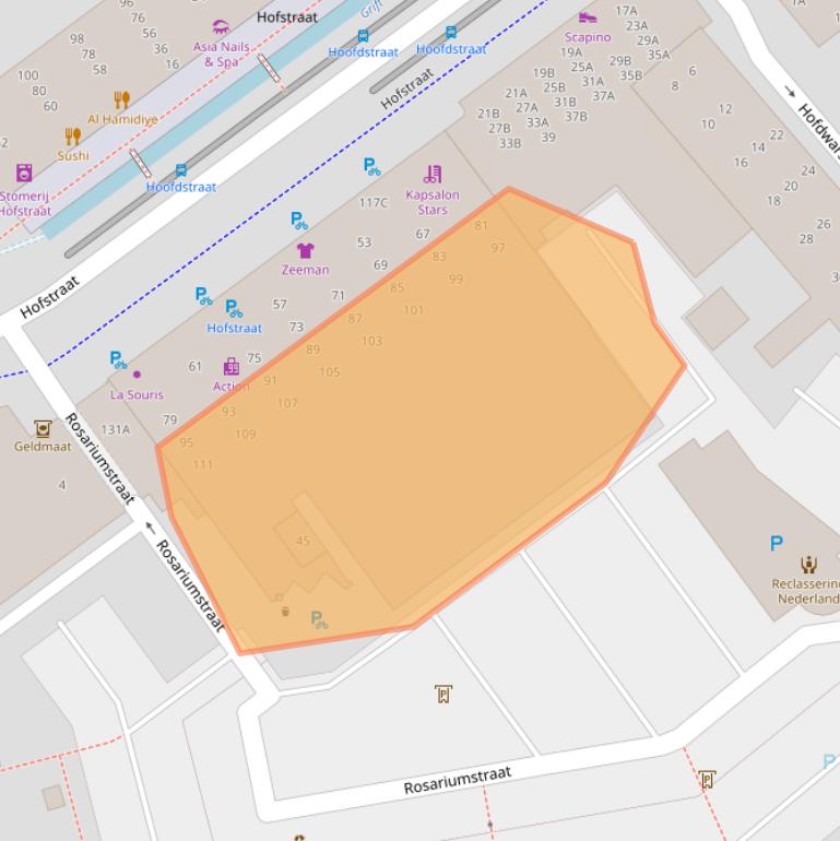 Kaart van postcodegebied 7311KS.
