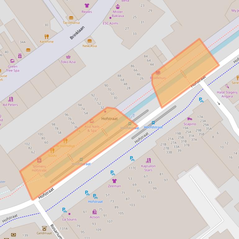 Kaart van postcodegebied 7311KV.