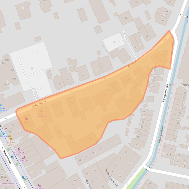 Kaart van postcodegebied 7311MB.