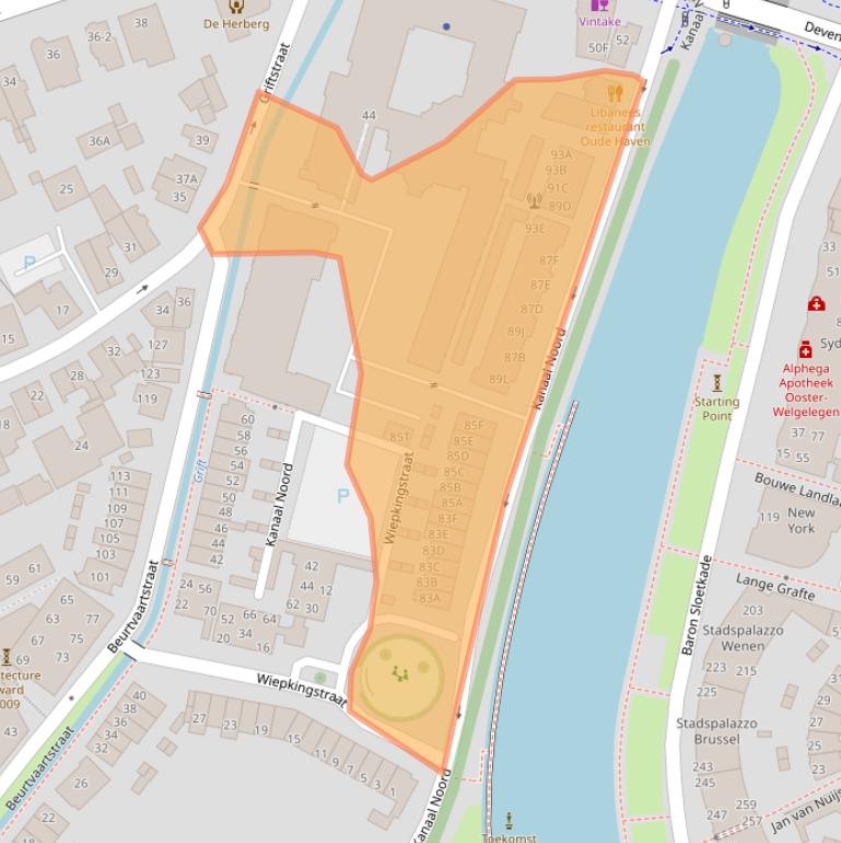 Kaart van postcodegebied 7311MK.