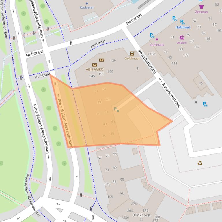 Kaart van postcodegebied 7311NA.