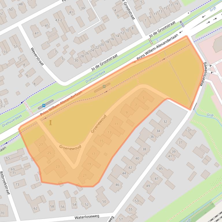 Kaart van postcodegebied 7311NC.