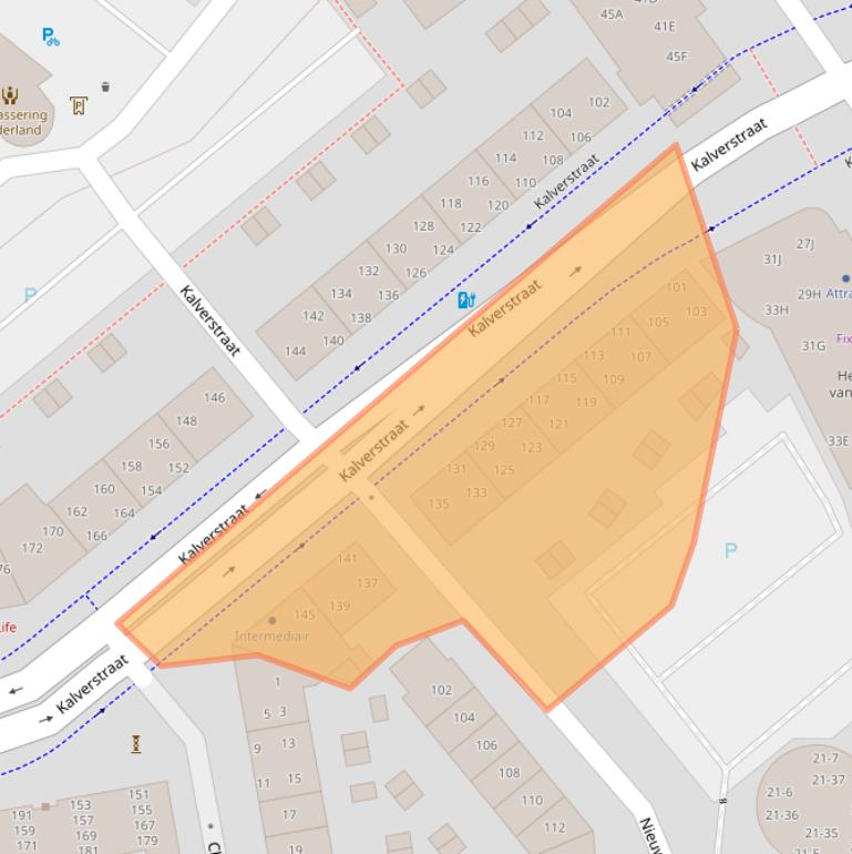 Kaart van postcodegebied 7311SE.