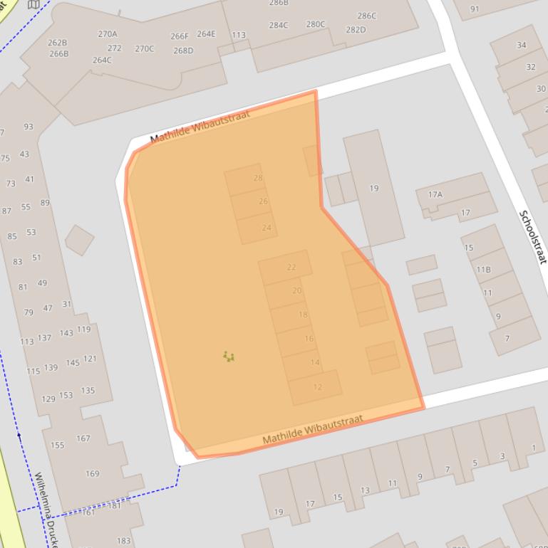 Kaart van postcodegebied 7311VB.
