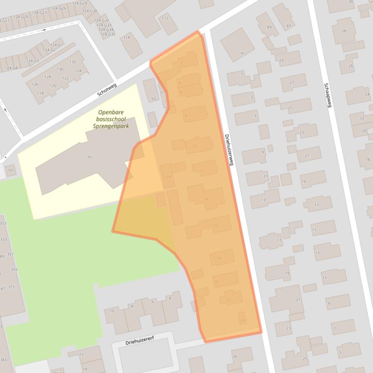 Kaart van postcodegebied 7312AS.