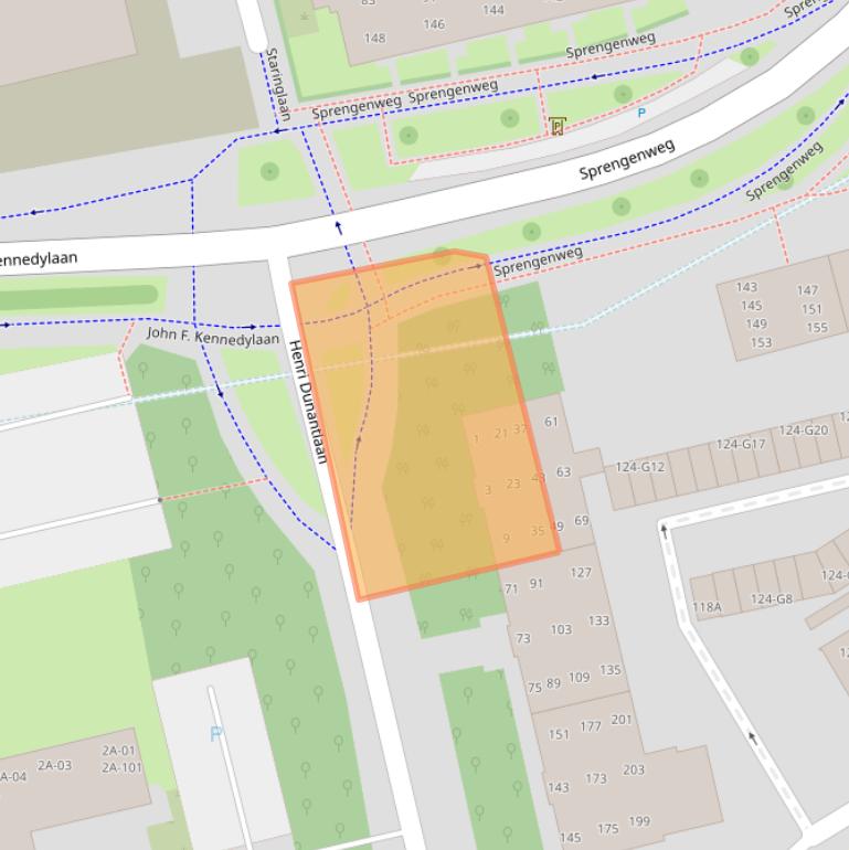 Kaart van postcodegebied 7312AT.