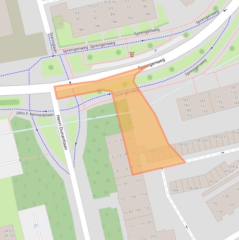 Kaart van postcodegebied 7312AV.