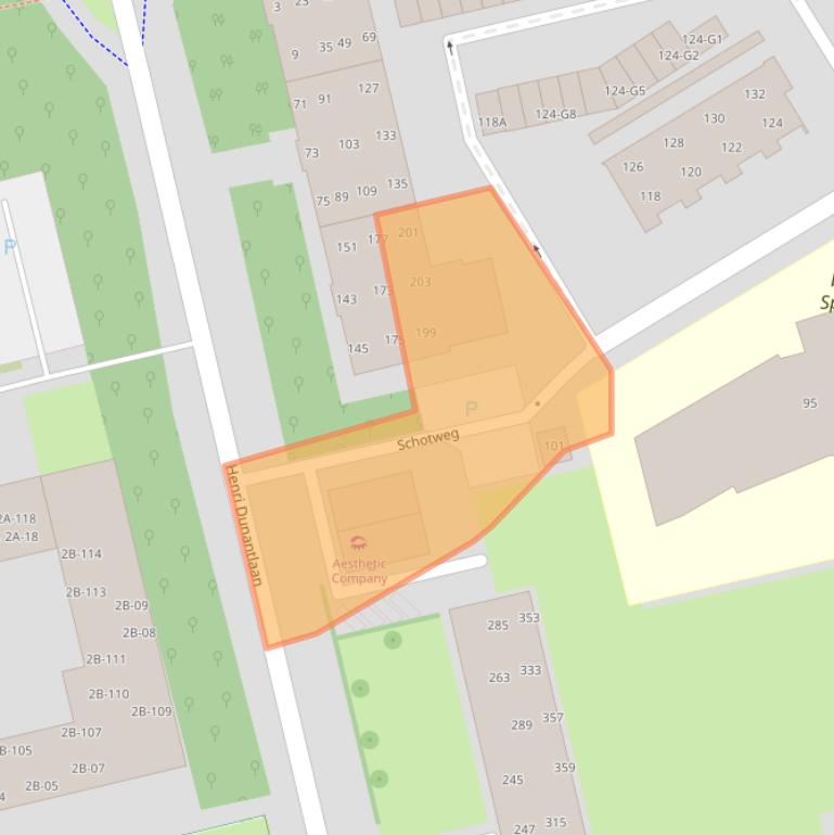 Kaart van postcodegebied 7312BA.