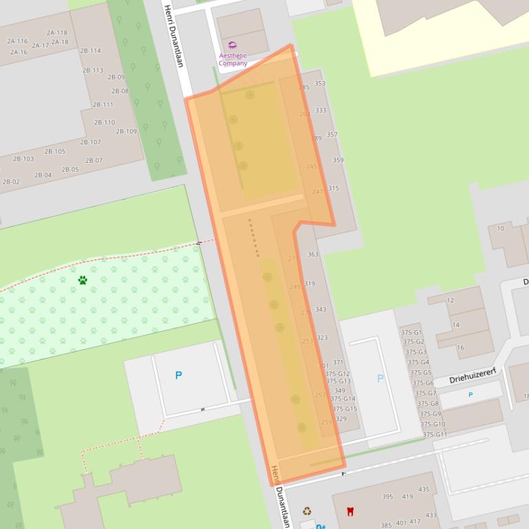 Kaart van postcodegebied 7312BB.