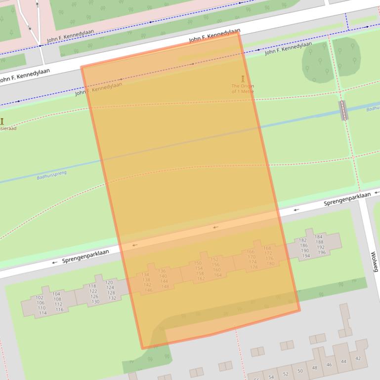 Kaart van postcodegebied 7312BL.