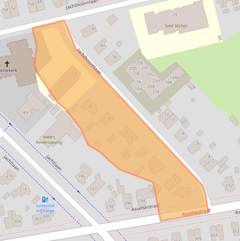 Kaart van postcodegebied 7312CD.