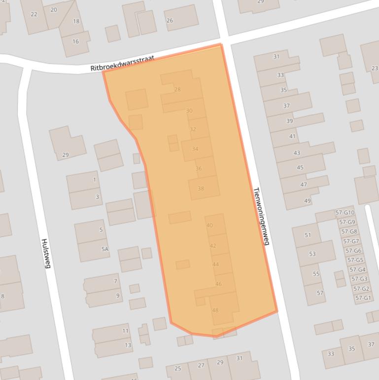 Kaart van postcodegebied 7312DN.