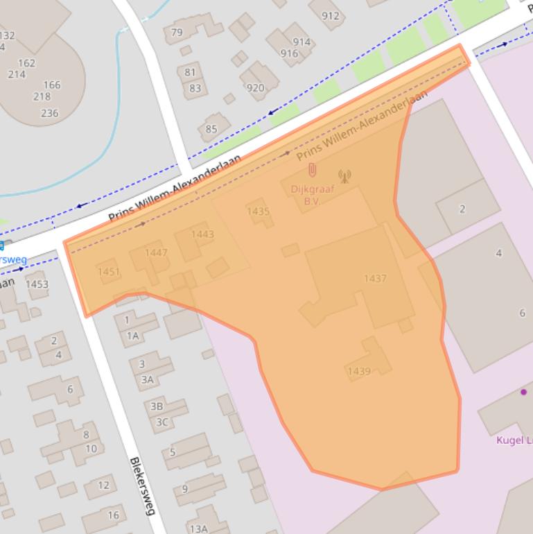 Kaart van postcodegebied 7312GB.