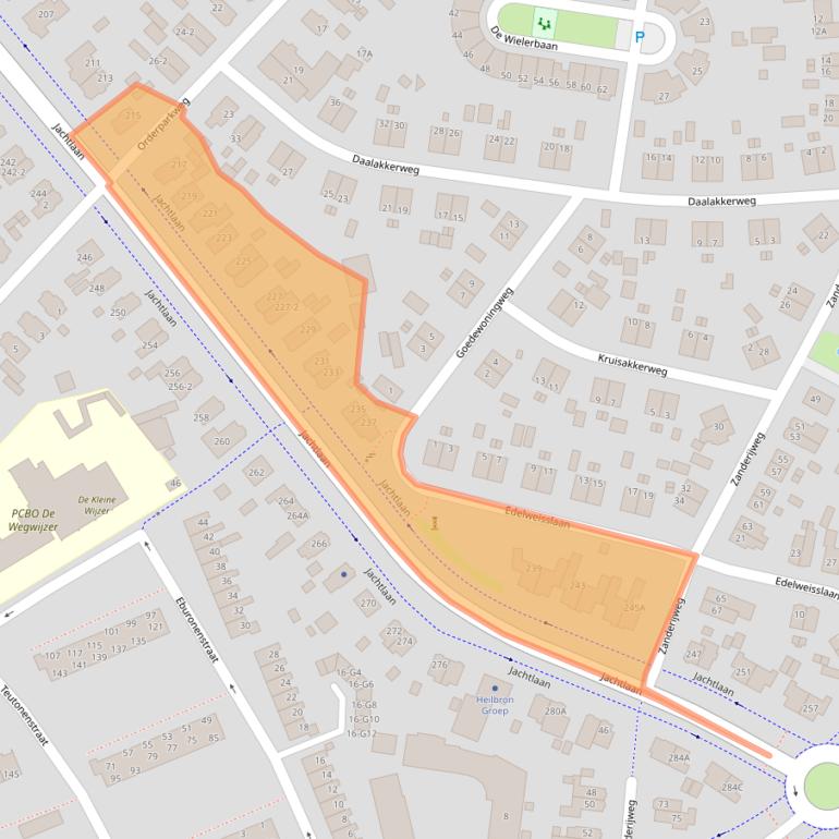 Kaart van postcodegebied 7312GN.