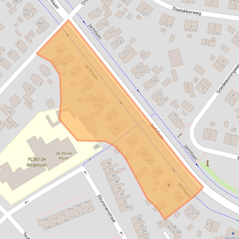 Kaart van postcodegebied 7312GS.