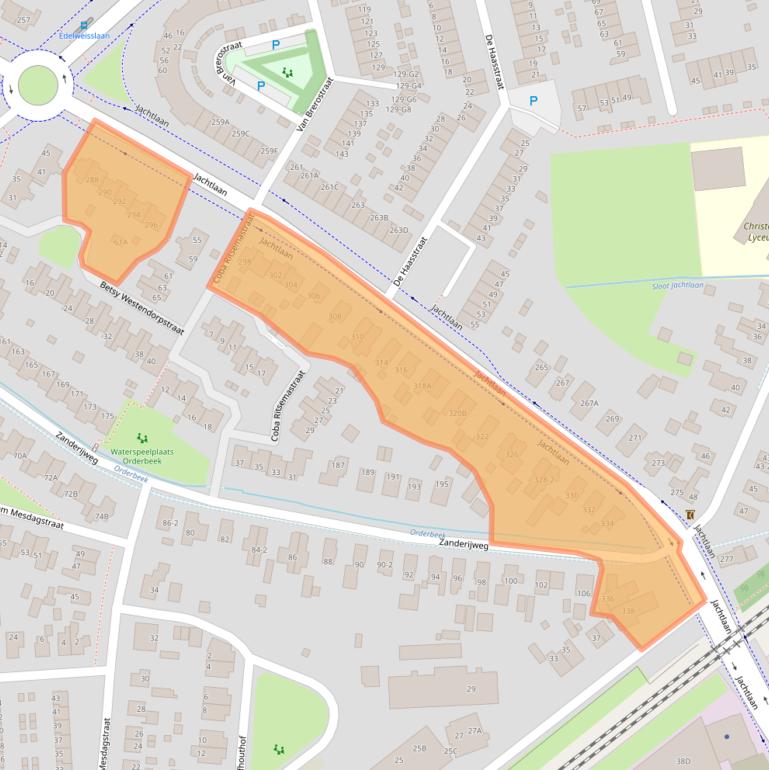 Kaart van postcodegebied 7312GV.