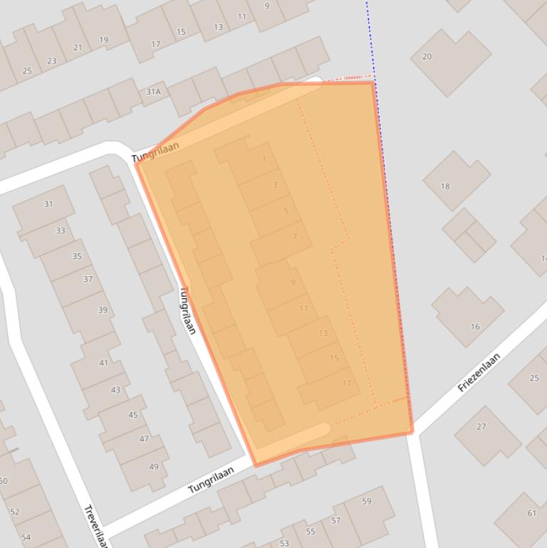 Kaart van postcodegebied 7312HD.