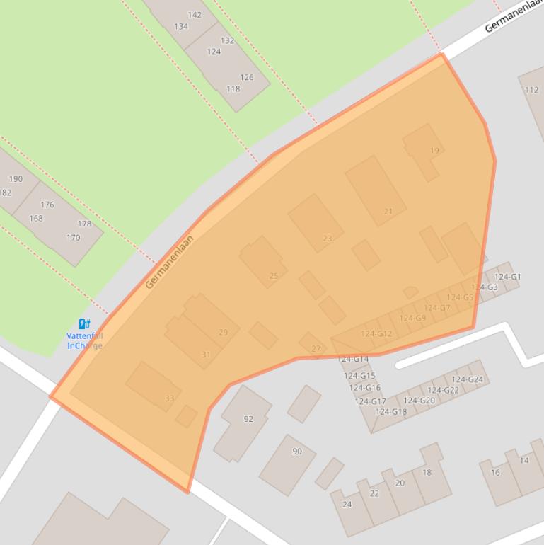 Kaart van postcodegebied 7312HW.