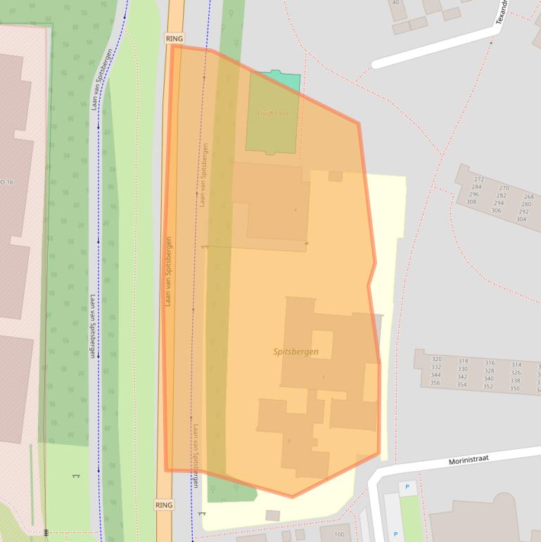 Kaart van postcodegebied 7312KC.