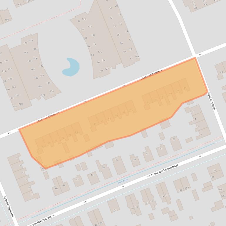 Kaart van postcodegebied 7312KE.