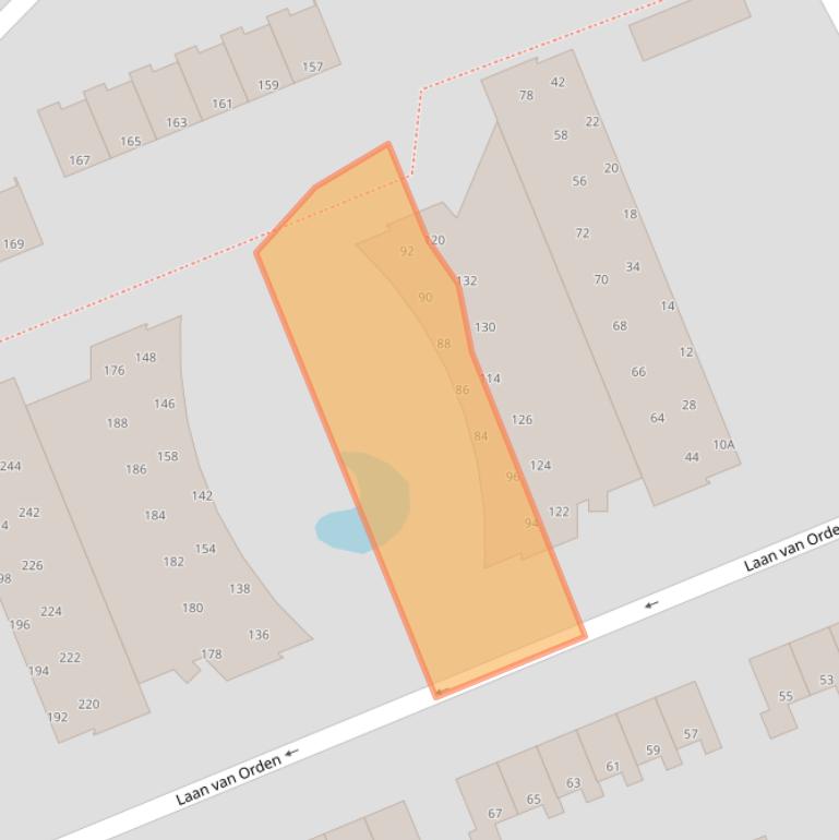 Kaart van postcodegebied 7312KL.