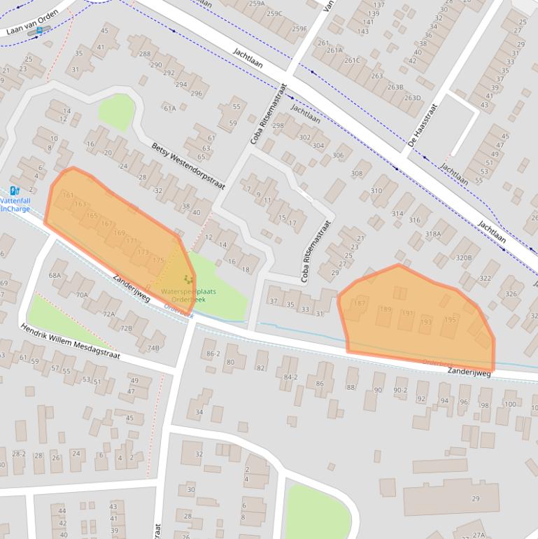 Kaart van postcodegebied 7312LJ.