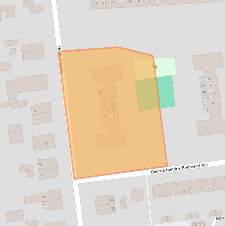 Kaart van postcodegebied 7312MP.