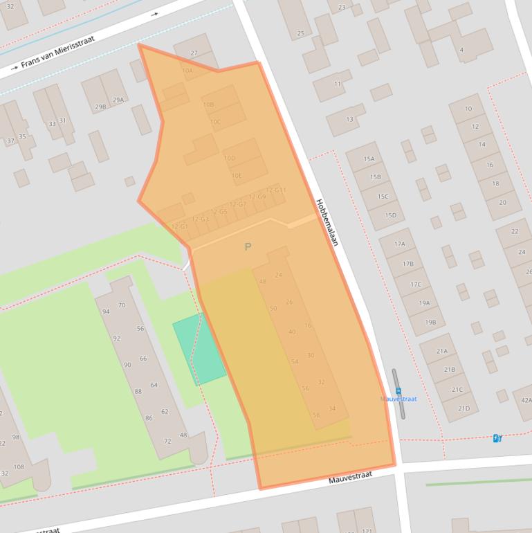 Kaart van postcodegebied 7312MT.