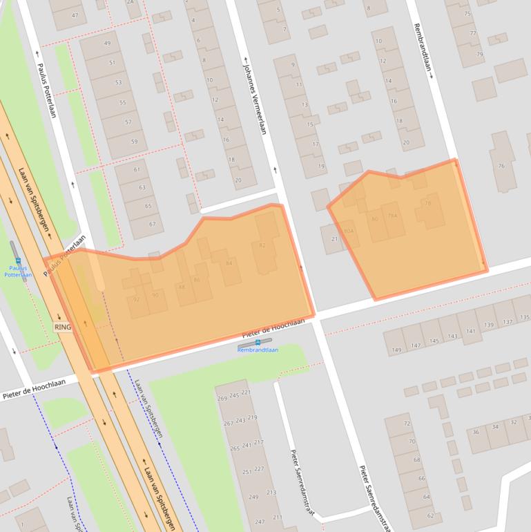 Kaart van postcodegebied 7312PM.